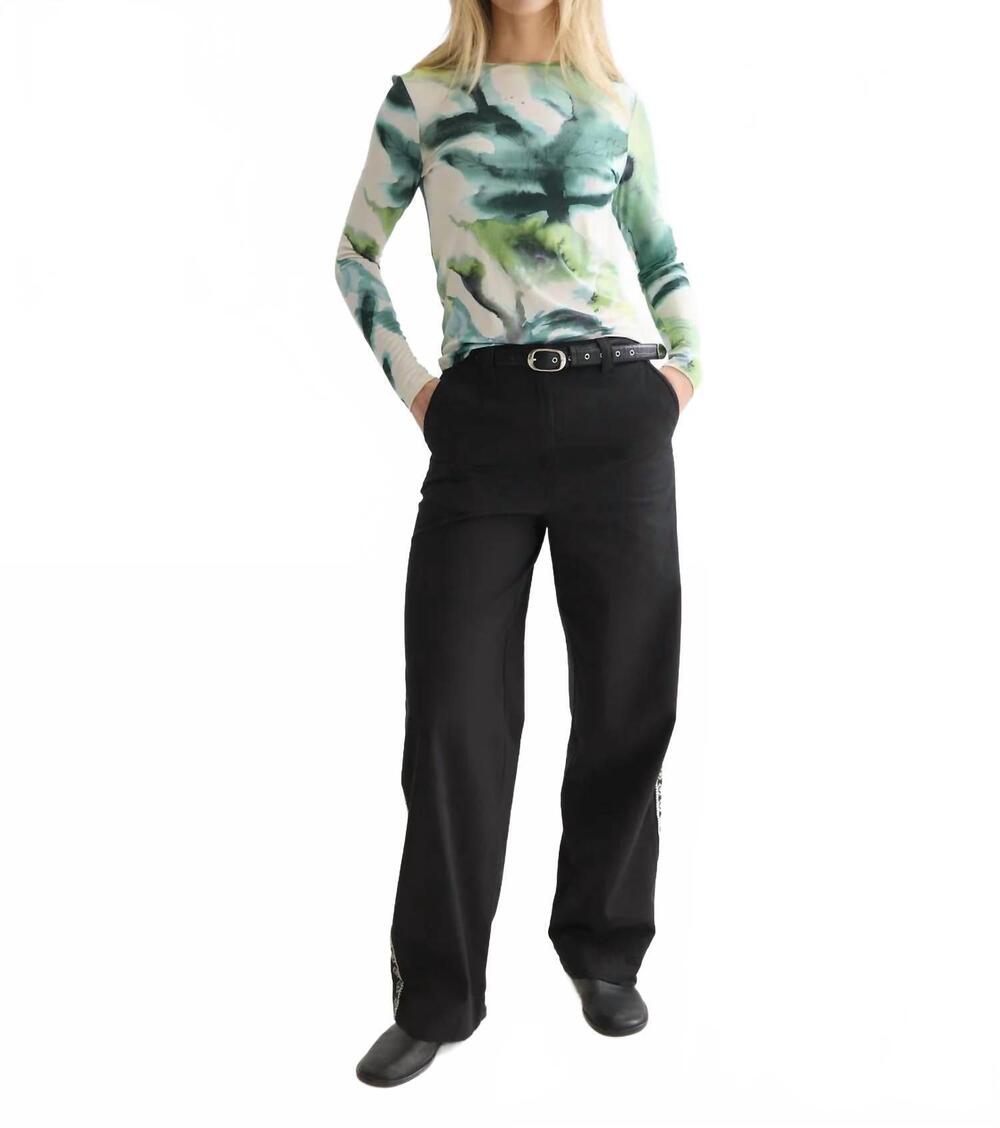 NEW SCOTCH & SODA watercolour flower long sleeve tee in multicolor